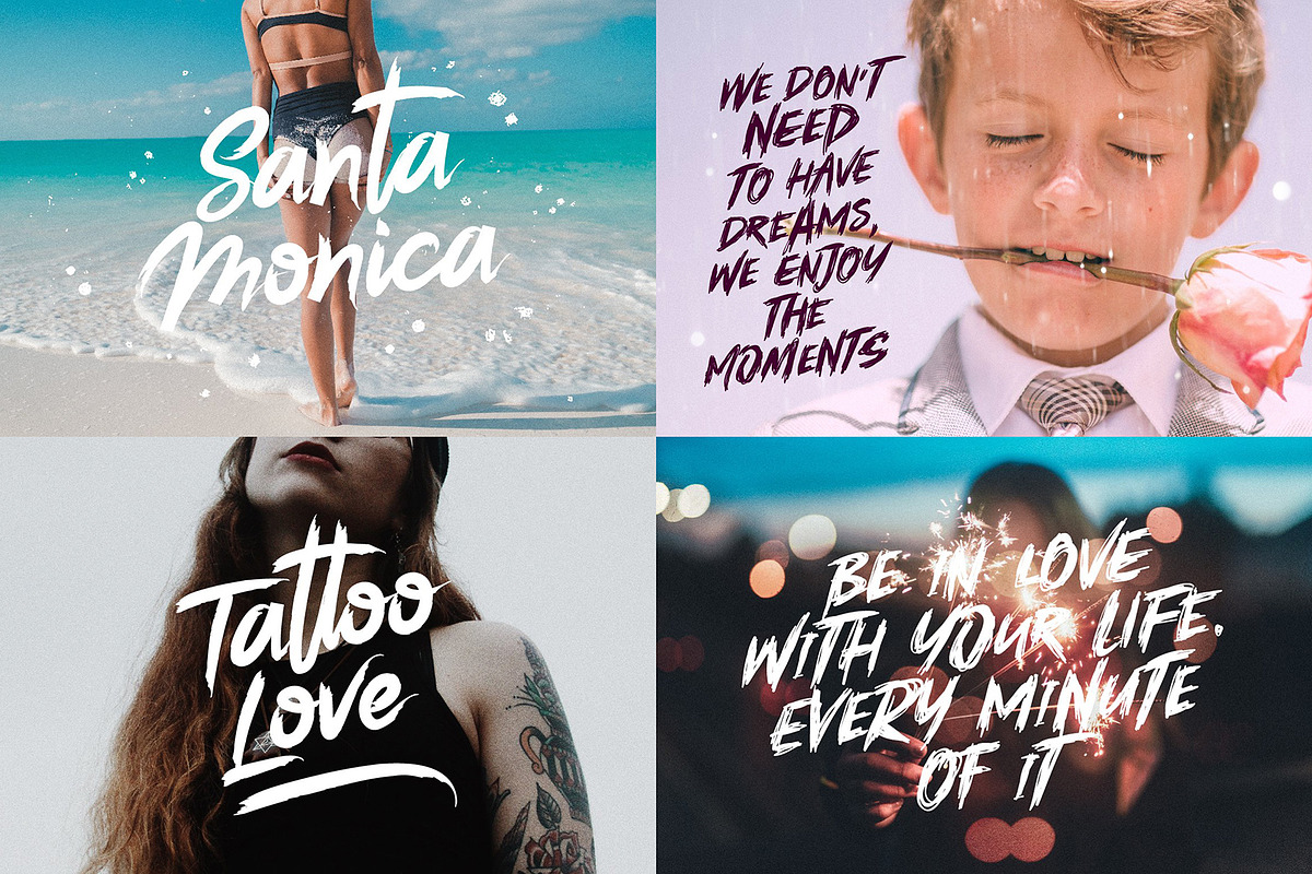 Super Bundle 51 Fonts, a Handwritten Font by chekart (Photo 8 of 10)