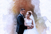 Couples Watercolor Painting, an Action Add-On by MRI STUDIO (Thumbnail 12 of 13)