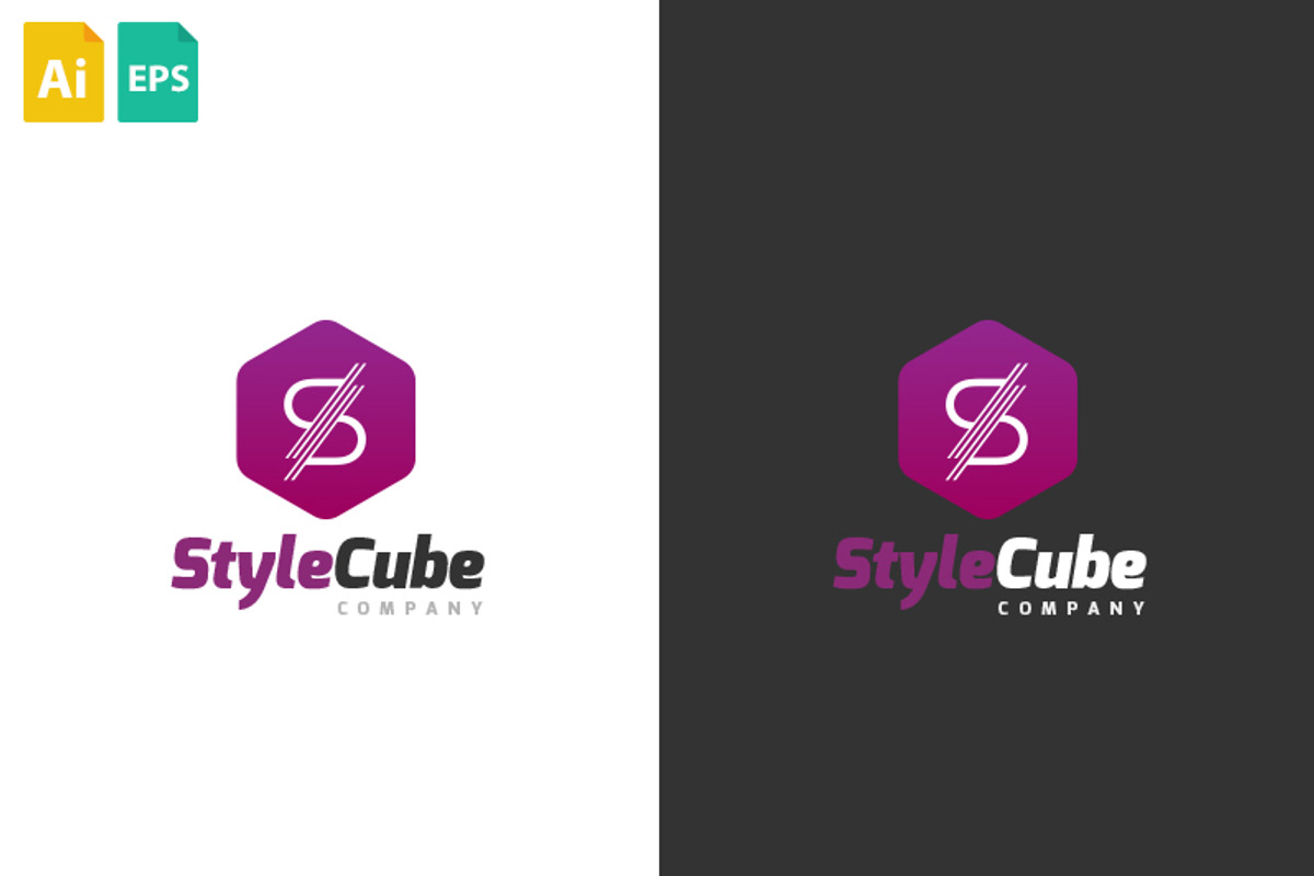 Style Cube Logo, a Branding & Logo Template by Schneider Design Store (Photo 2 of 2)