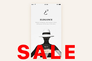 Elegance iOS UI Kit