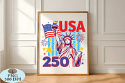 4th of july png, Striped Patriotic, a Seasonal Illustration by Daily.Designs (Thumbnail 5 of 5)