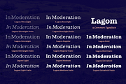 Lagom Serif Family INTRO OFFER!, a Serif Font by Fenotype (Thumbnail 3 of 10)
