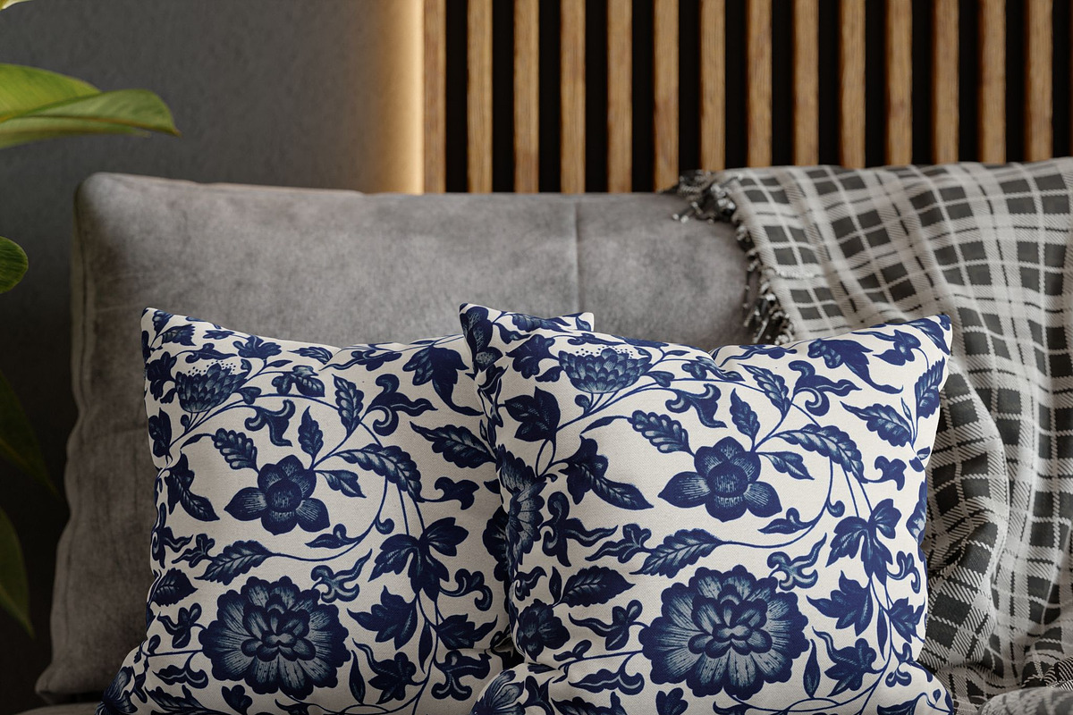 Chinoiserie Pattern Bundle, a Pattern Graphic by elfy creative (Photo 8 of 47)