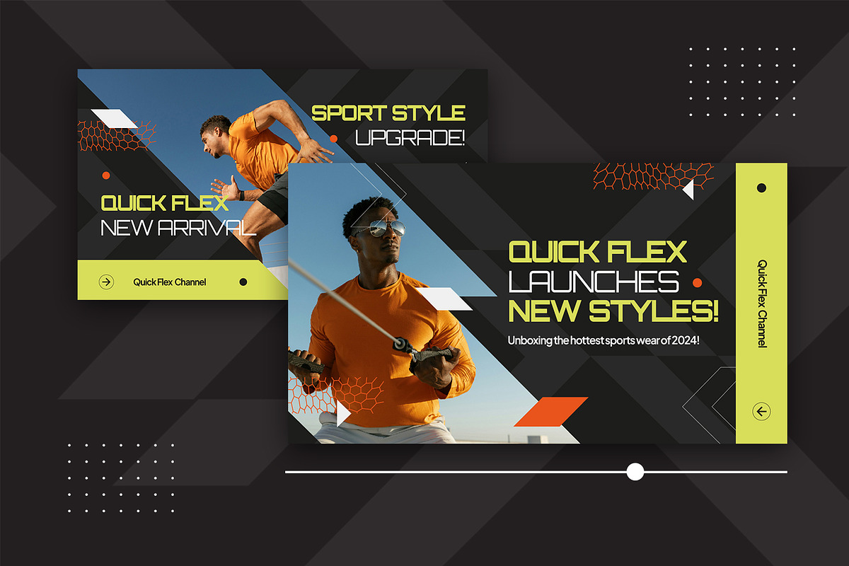Quick Flex - Youtube Thumbnail, a Social Media Template by StreaksideStd (Photo 2 of 3)