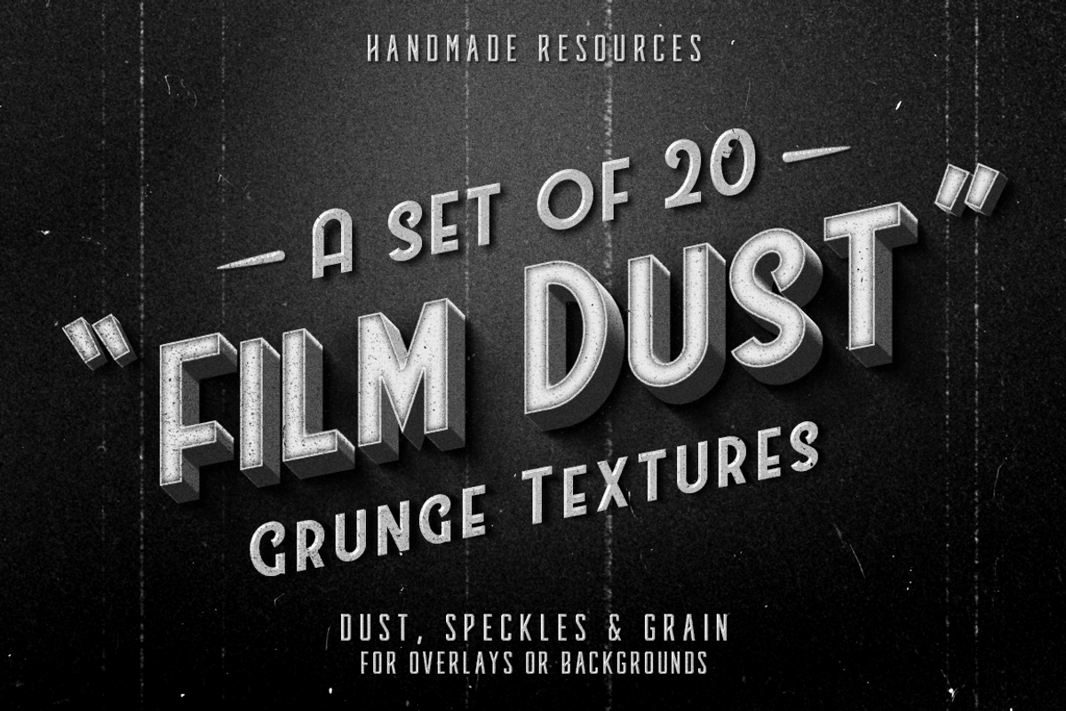Film Dust grunge textures, a Texture Graphic by MiksKS (Photo 1 of 9)