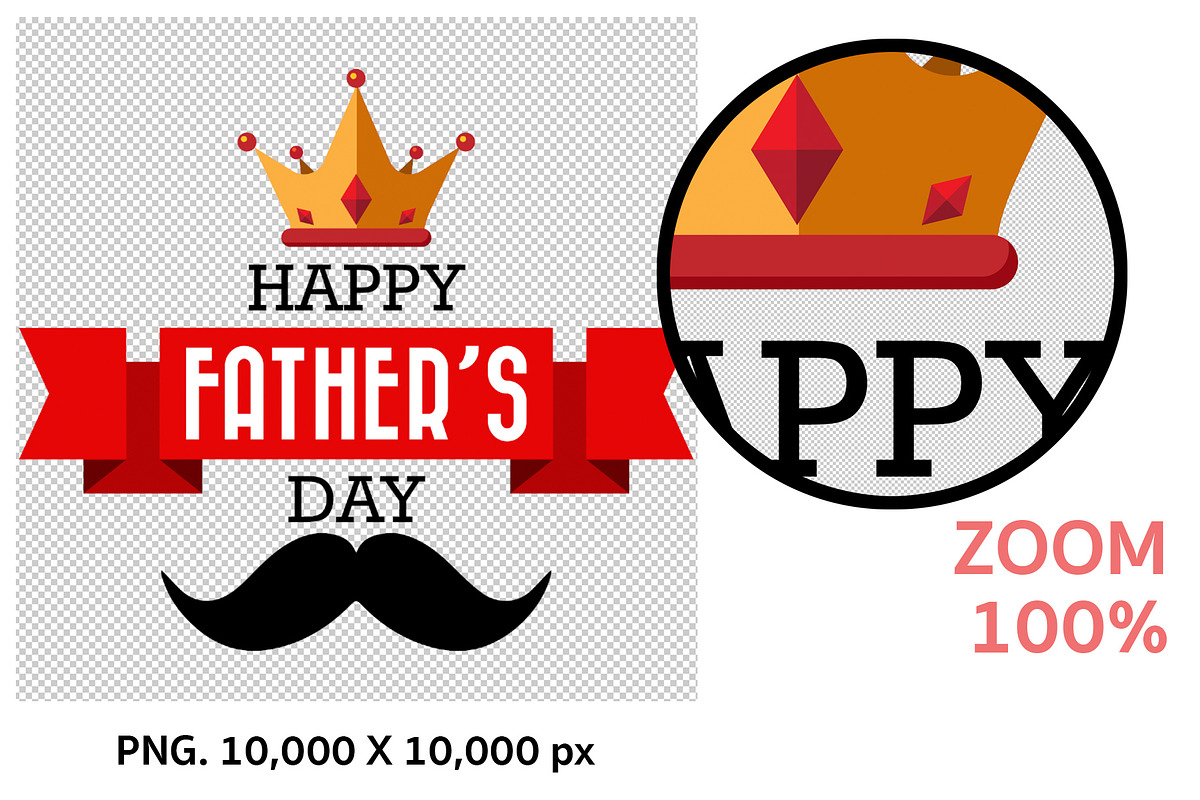 Father's day 30 Design set, a Graphic by Paperboxshop (Photo 7 of 7)