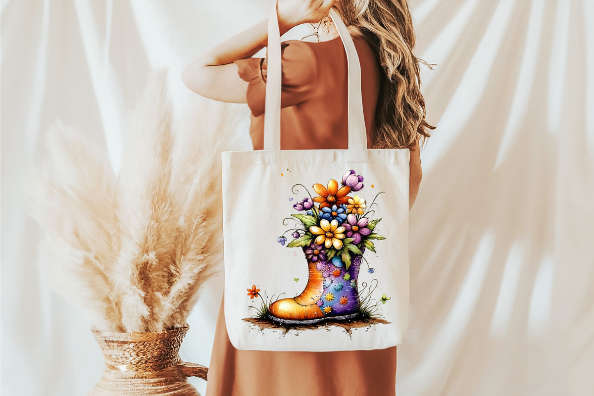 Whimsical Spring Clipart Bundle, an Illustration by designcity5 (Photo 5 of 5)