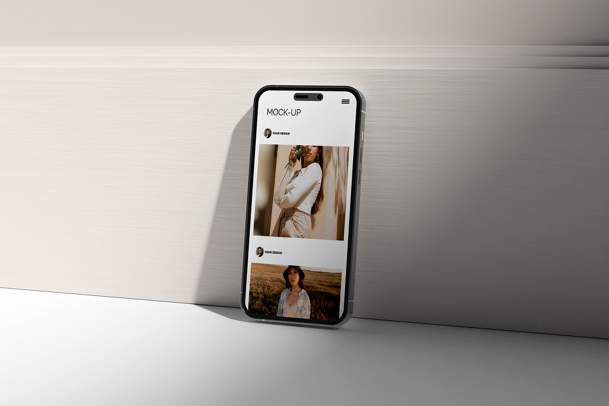 PHONE 14 MOCK-UP, a Social Media Template by Graphic_world89 (Photo 4 of 6)