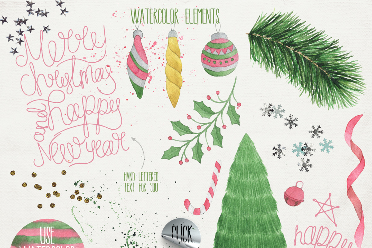 Merry Christmas [2 fonts]+Free Goods, a Script Font by Julia Dreams (Photo 6 of 7)