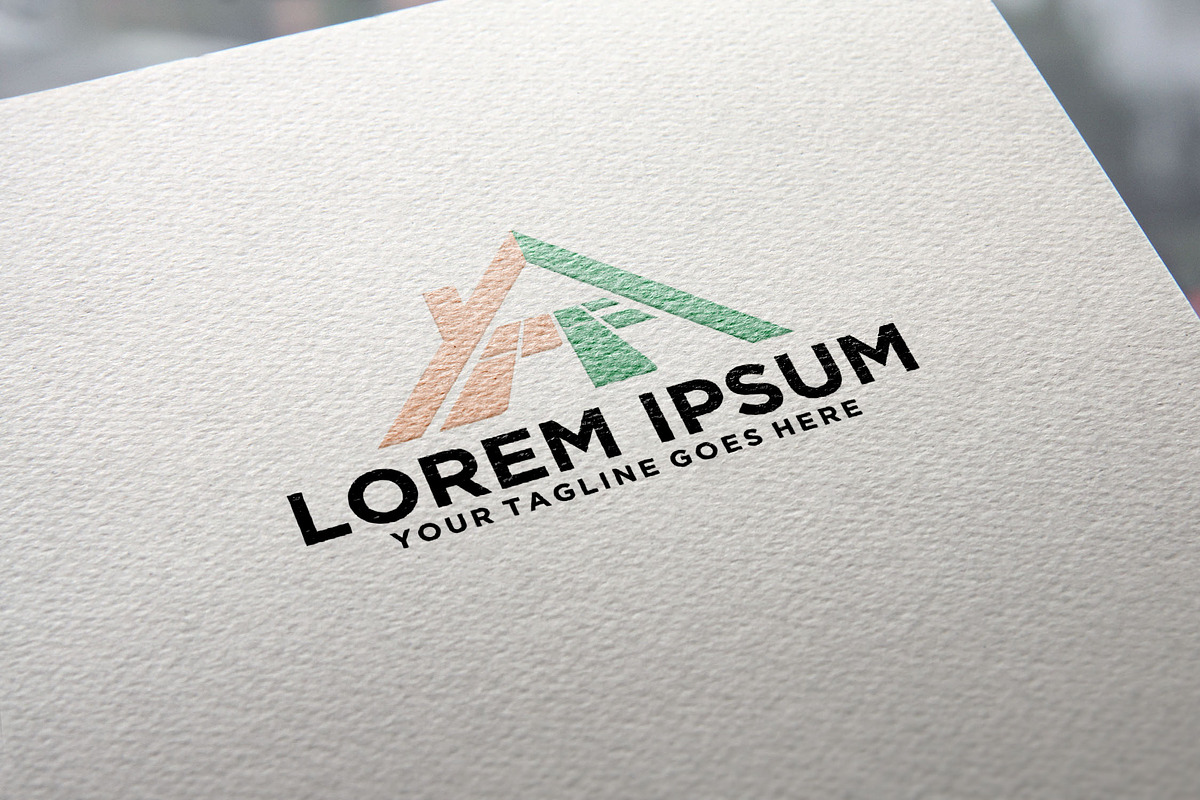 Flooring PF letter logo idea, a Branding & Logo Template by REDVY CREATIVE