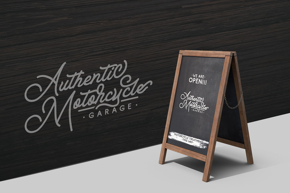 Thequilla - Monoline Script Font, a Script Font by Rometheme Std (Photo 2 of 7)