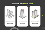 Isometric City Building Illustration, a Finance Illustration by Brickclay (Thumbnail 3 of 9)