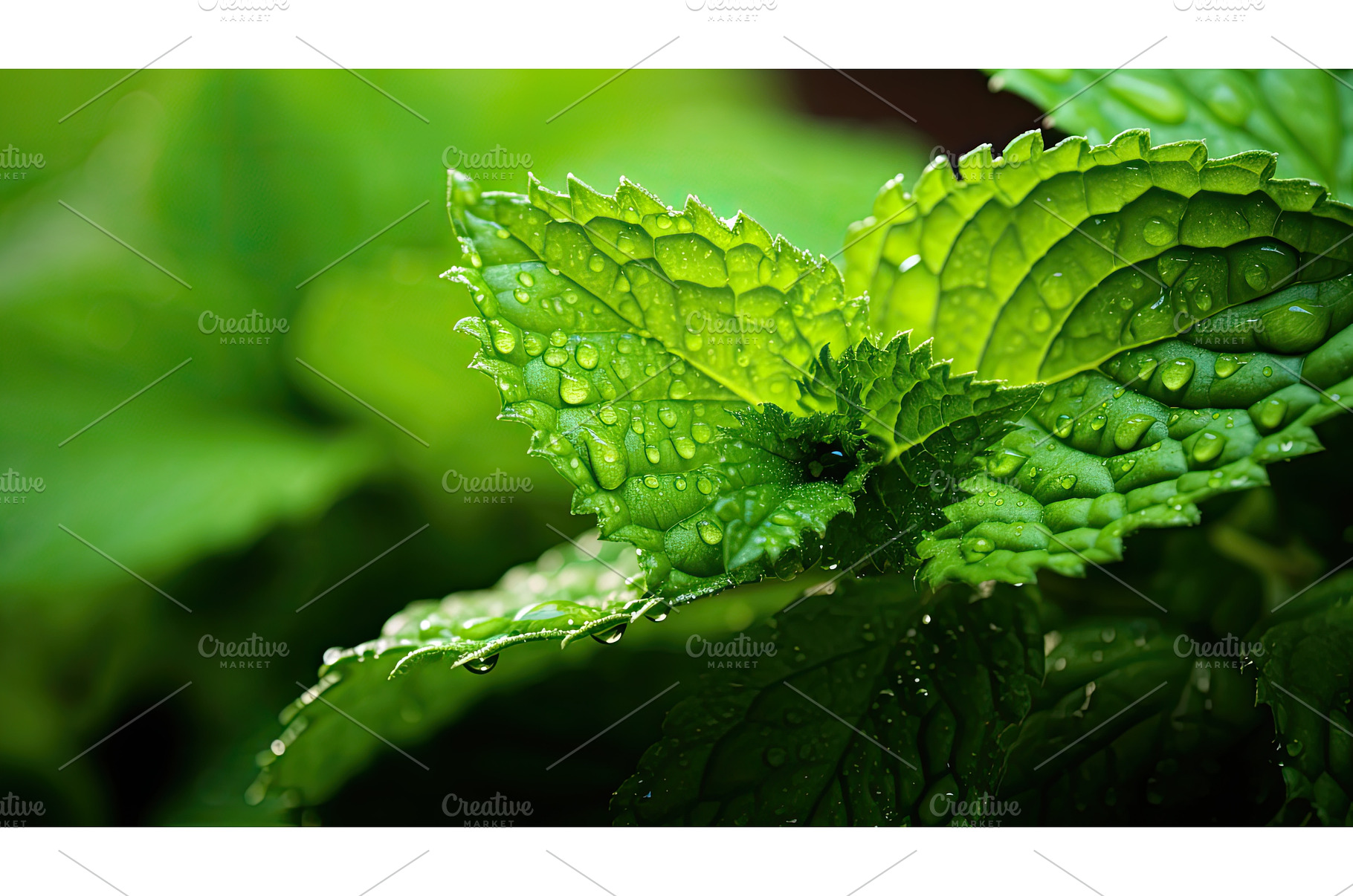 fresh sprig herb ai generated, a Nature Photo by pikepicture