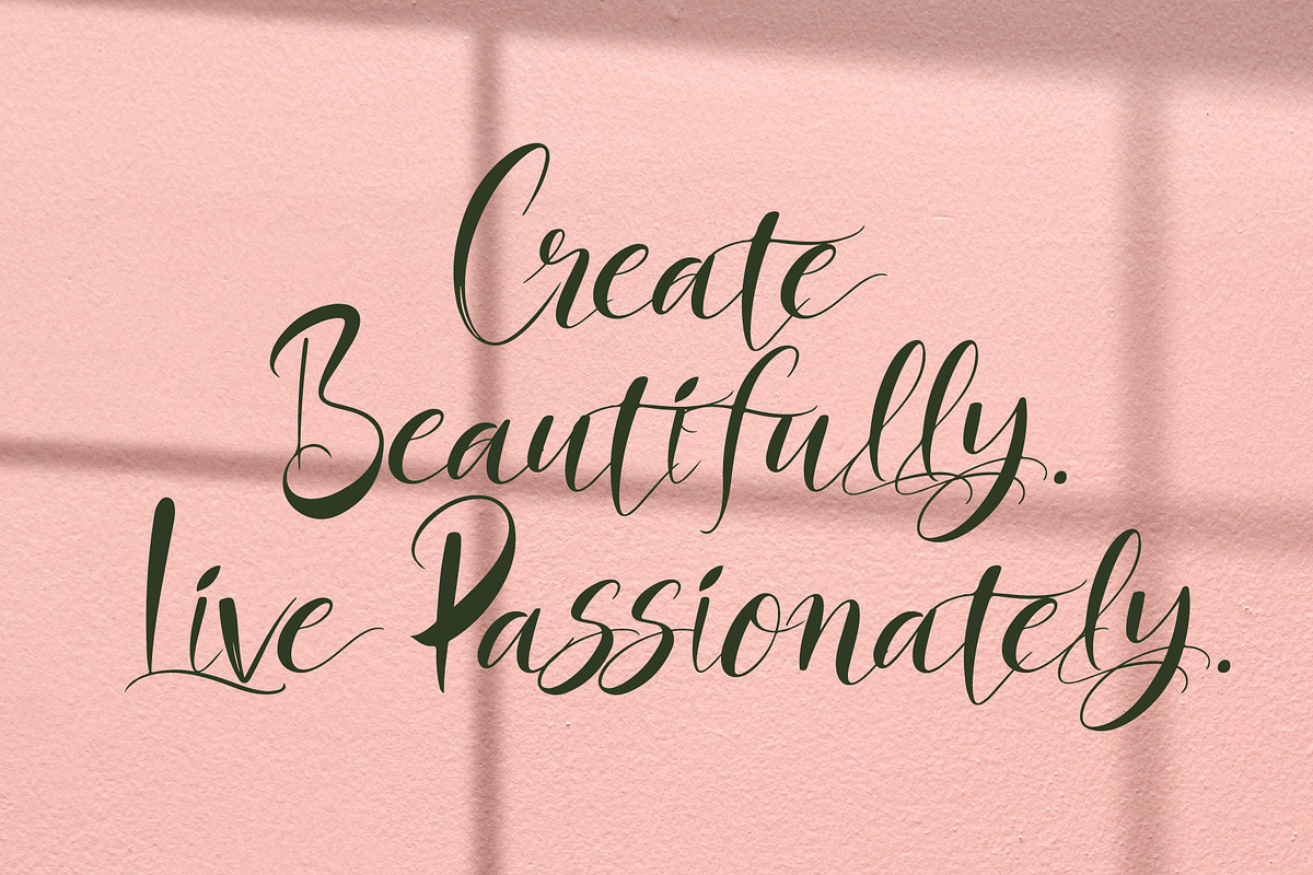 Alerquisant - Naturally Yours, a Script Font by HypeWorksCo (Photo 14 of 18)