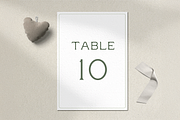 Green Floral Wedding Bundle Template, a Stationery Template by Paraná Studio (Thumbnail 13 of 23)