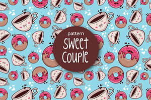 pattern Sweet Couple
