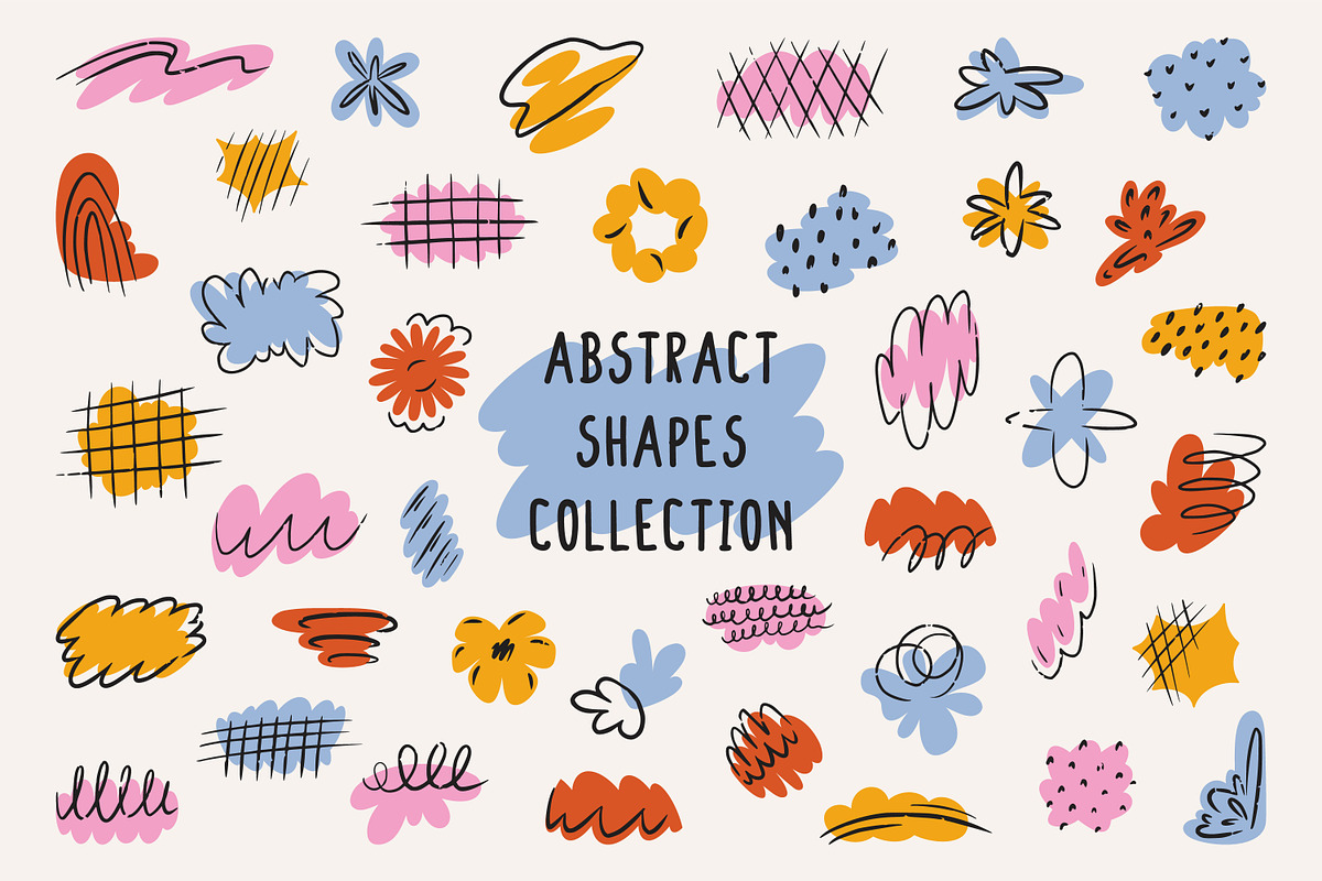 160 Abstract shapes & Doodles, an Object Graphic by by Margo (Photo 1 of 8)
