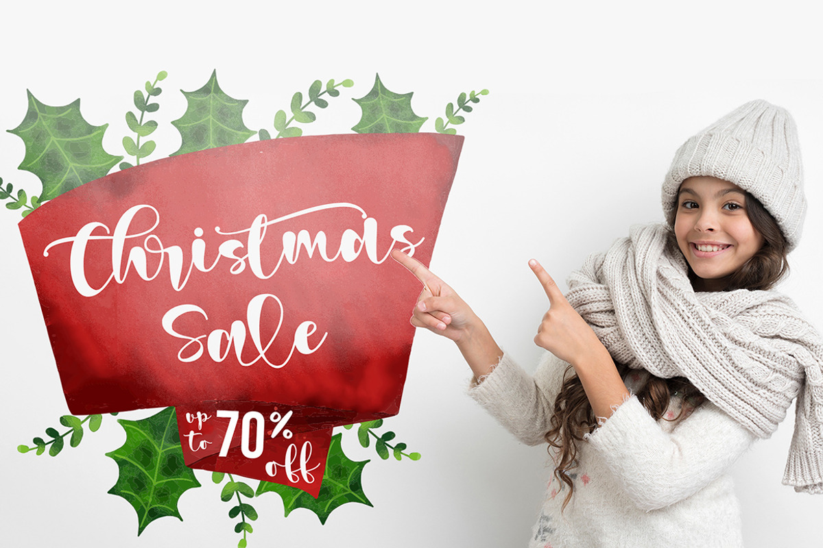Christmas Magic, a Script Font by Letterara (Photo 3 of 11)