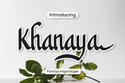 Khanaya - Serif Script Font, a Serif Font by Inspiratype (Thumbnail 1 of 12)