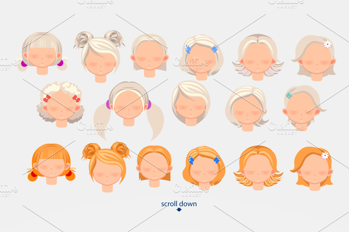 Girl teenager CHARACTER CREATOR (AI), a Person Illustration by Mandarinkas art (Photo 5 of 6)