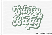Retro Christmas SVG Bundle, an Object Graphic by BeeCraftR (Thumbnail 10 of 17)
