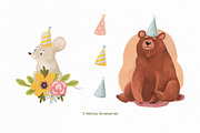 Watercolor animals. Illustration set, an Animal Illustration by Maria Summer (Thumbnail 7 of 9)