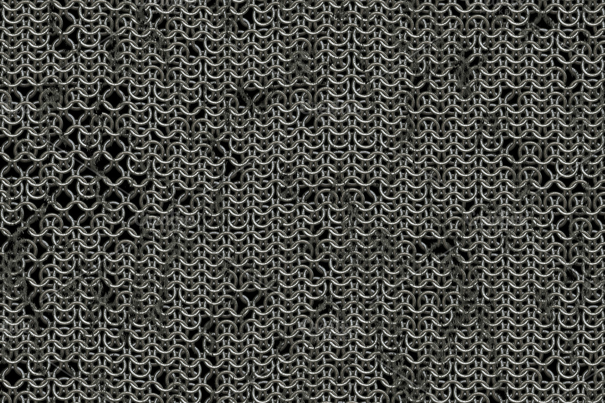 Seamless Chain Mail Texture, a Texture Graphic by Textures ...