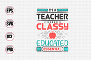 Teacher typographic quotes design., a Graphic by Uniquesvg99 (Thumbnail 21 of 21)