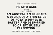 Potato Cake • Hand-drawn font, a Font by Cassie Brock Design (Thumbnail 2 of 8)