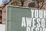 Landscape Paper Billboard Mockup, a Print Template by Ormai (Thumbnail 3 of 6)