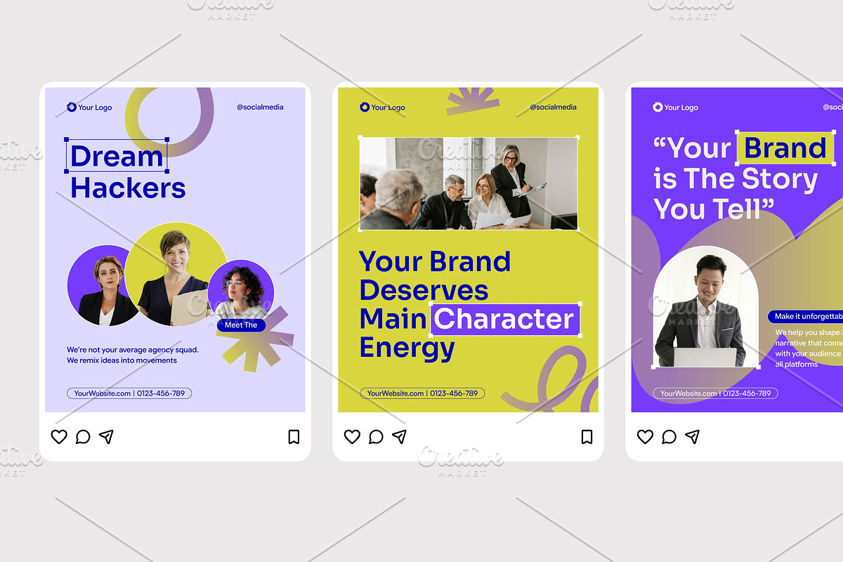 Strategic Brand Growth - Instagram, a Social Media Template by Izdihaar_Studio (Photo 3 of 4)