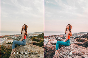 PH Orange Lightroom Presets V1