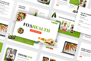 Foahealt - Healthy Food Power Point, a Presentation Template by SquidPixey (Thumbnail 5 of 6)