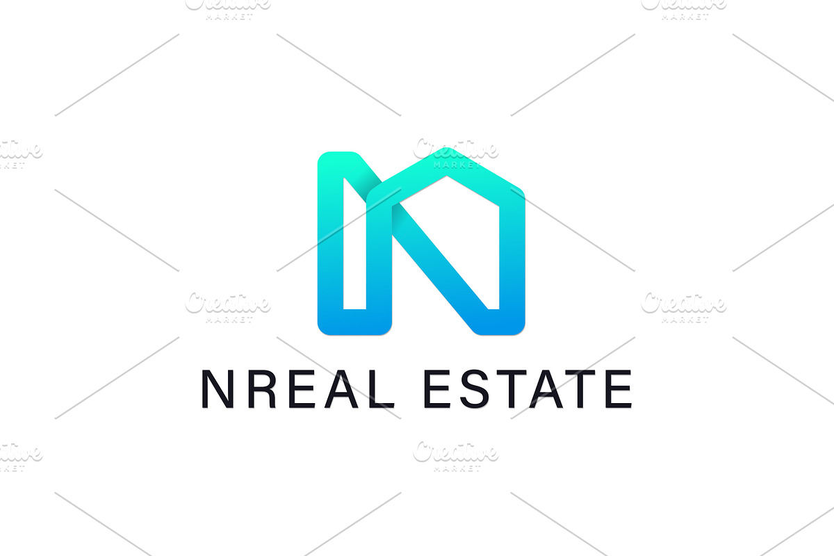 N letter Real Estate logo, a Branding & Logo Template by Piro Concept (Photo 2 of 3)