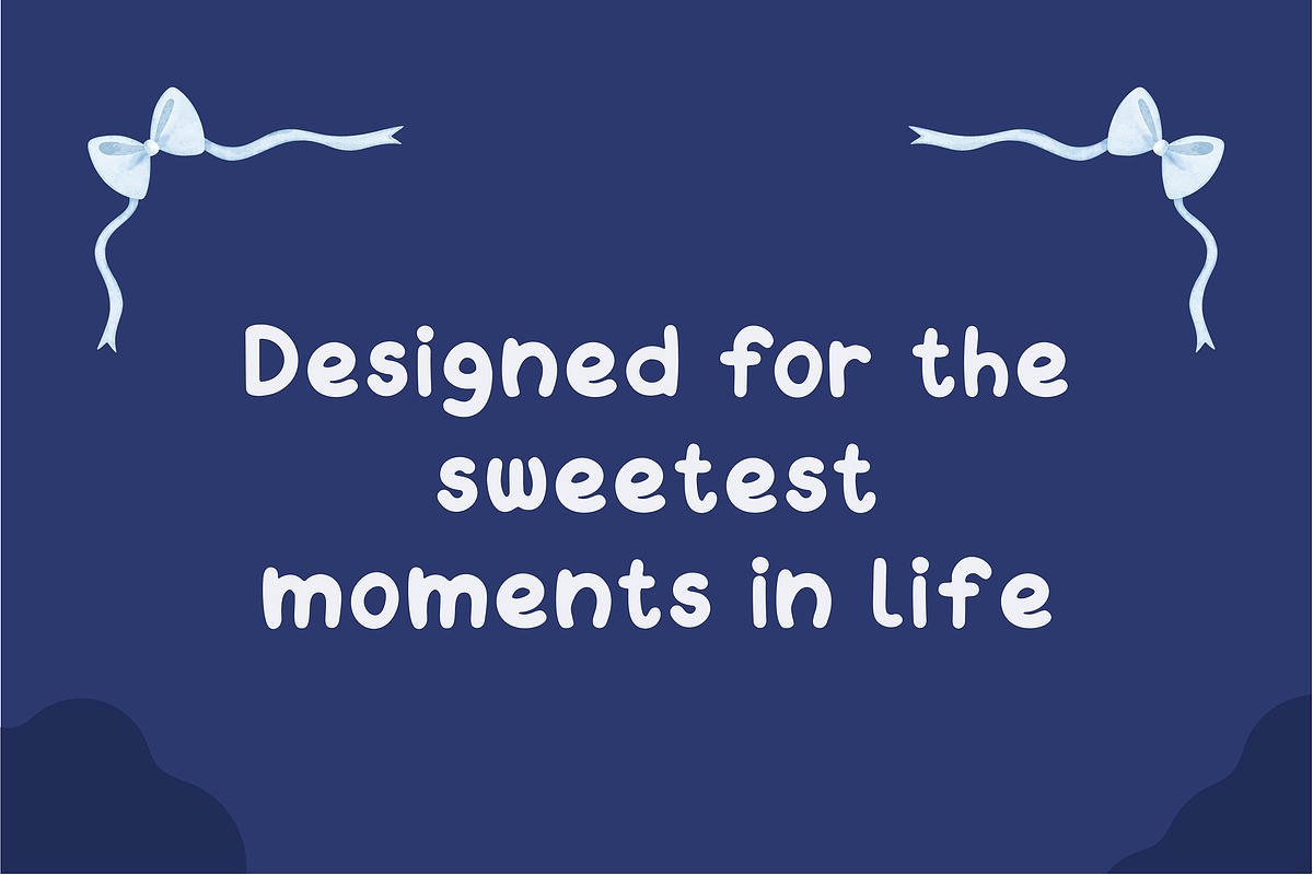 Baby - Bubbelo Font, a Handwritten Font by Stylin Studio (Photo 8 of 8)