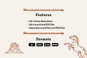 Hand-drawn Western Illustrations, an Illustration by cd-design.co (Thumbnail 8 of 8)
