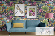 Lotus, Koi, Dragonflies. Vector Set, a Pattern Graphic by Molly art (Thumbnail 8 of 14)