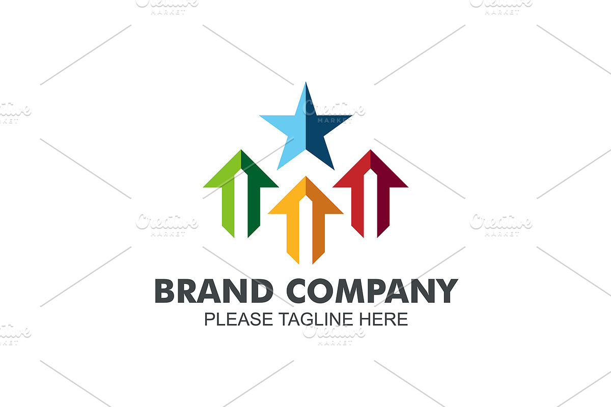 20 Logo Arrow Templates Bundle, a Branding & Logo Template by Friendesigns (Photo 2 of 21)
