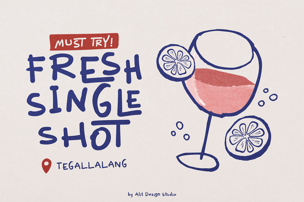Lobster Fugu Font, a Handwritten Font by alit design (Photo 8 of 15)