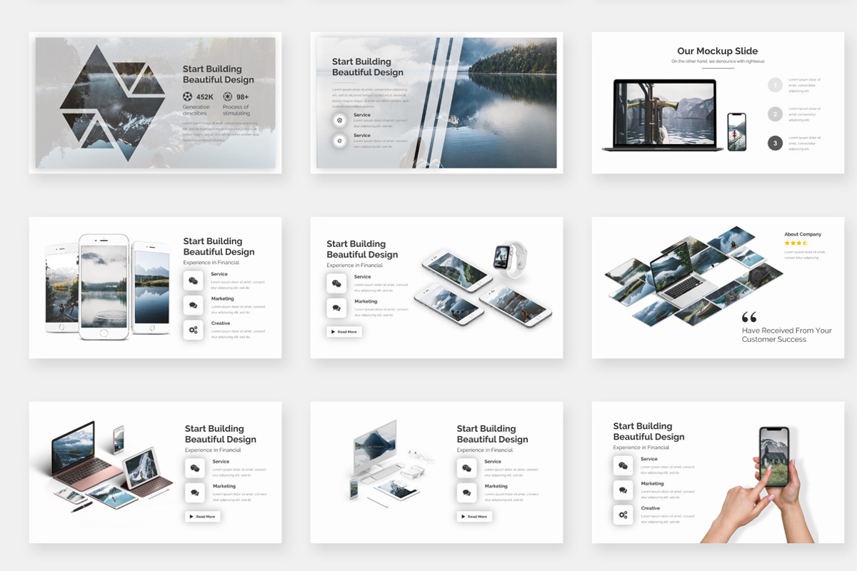 Creatix Creative Keynote Template, a Presentation Template by One Percent Studio (Photo 4 of 14)
