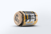 Glass Jar Mockup, a Packaging Mockup by Hubzway (Thumbnail 7 of 8)