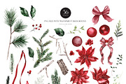 Watercolor clipart - Christmas, a Decorative Illustration by Beigetime (Thumbnail 3 of 16)