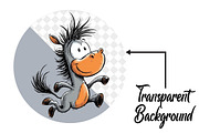 Cute Horse Clipart, an Illustration by Pixels.Craft (Thumbnail 2 of 6)