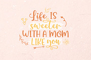 Bungalow Sweety Duo and Extras, a Handwritten Font by Beautypes (Thumbnail 4 of 9)