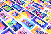 ANIMATED Instagram Stories Bundle 2, a Social Media Template by Atamotion (Thumbnail 2 of 16)