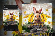 Easter Flyer Template, a Flyer Template by OnurDemircan (Thumbnail 1 of 2)