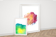 Watercolor Textures & Brushes, a Texture Graphic by P.F. Creative Lab (Thumbnail 2 of 5)