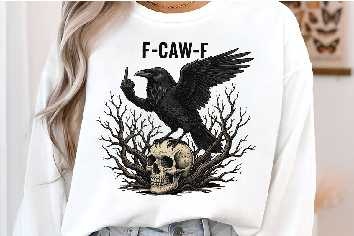 F-Caw-F Clipart PNG, an Illustration by SinaCreation (Photo 2 of 7)