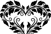Decorative Heart Silhouette Bundle, an Illustration by Designs_River (Thumbnail 43 of 45)