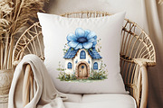 Whimsical Fairytale Cottage House, an Illustration by Libby Wishes (Thumbnail 10 of 11)